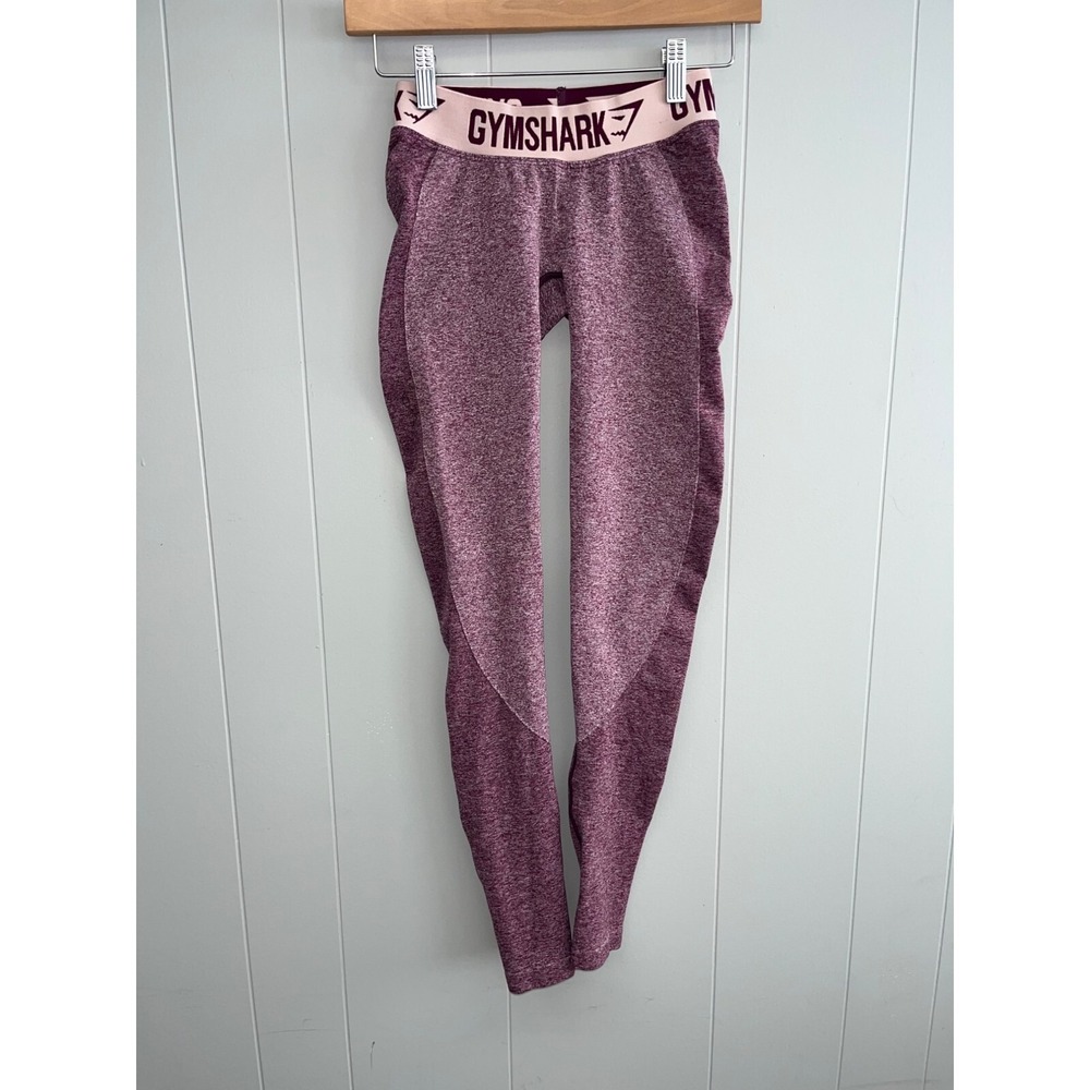 Gymshark flex‎ leggings - beet mark chalk pink ladies size small